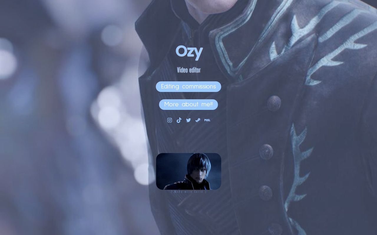 Carrd profile picture for @ozyy